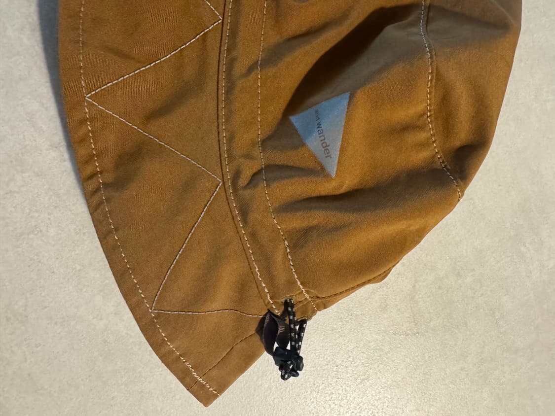 AND WANDER 60/40 CLOTH HAT DARK BEIGE 상품이미지2