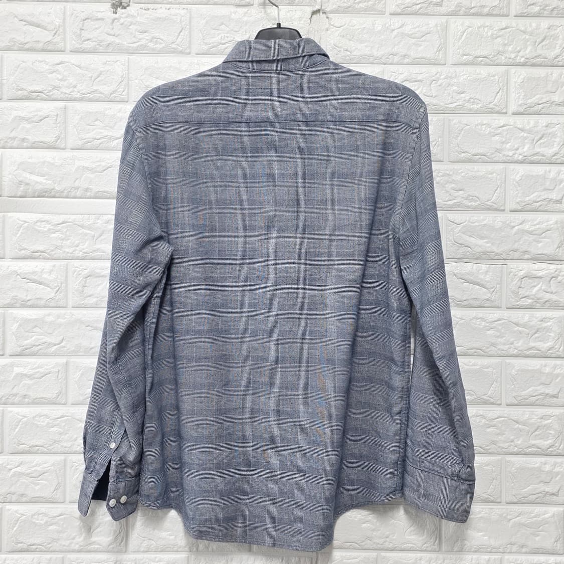 헤지스 체크 남방 100 상품이미지4