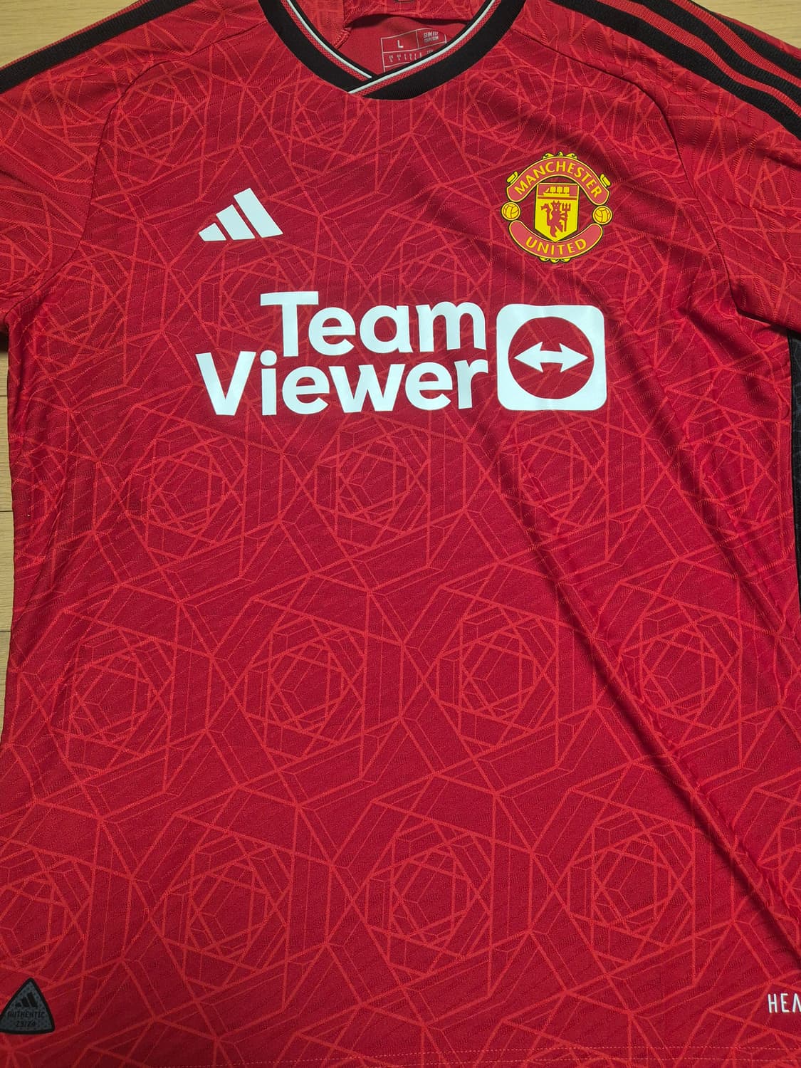 23-24 맨체스터유나이티드 홈 유니폼 어센틱 L 상품이미지2