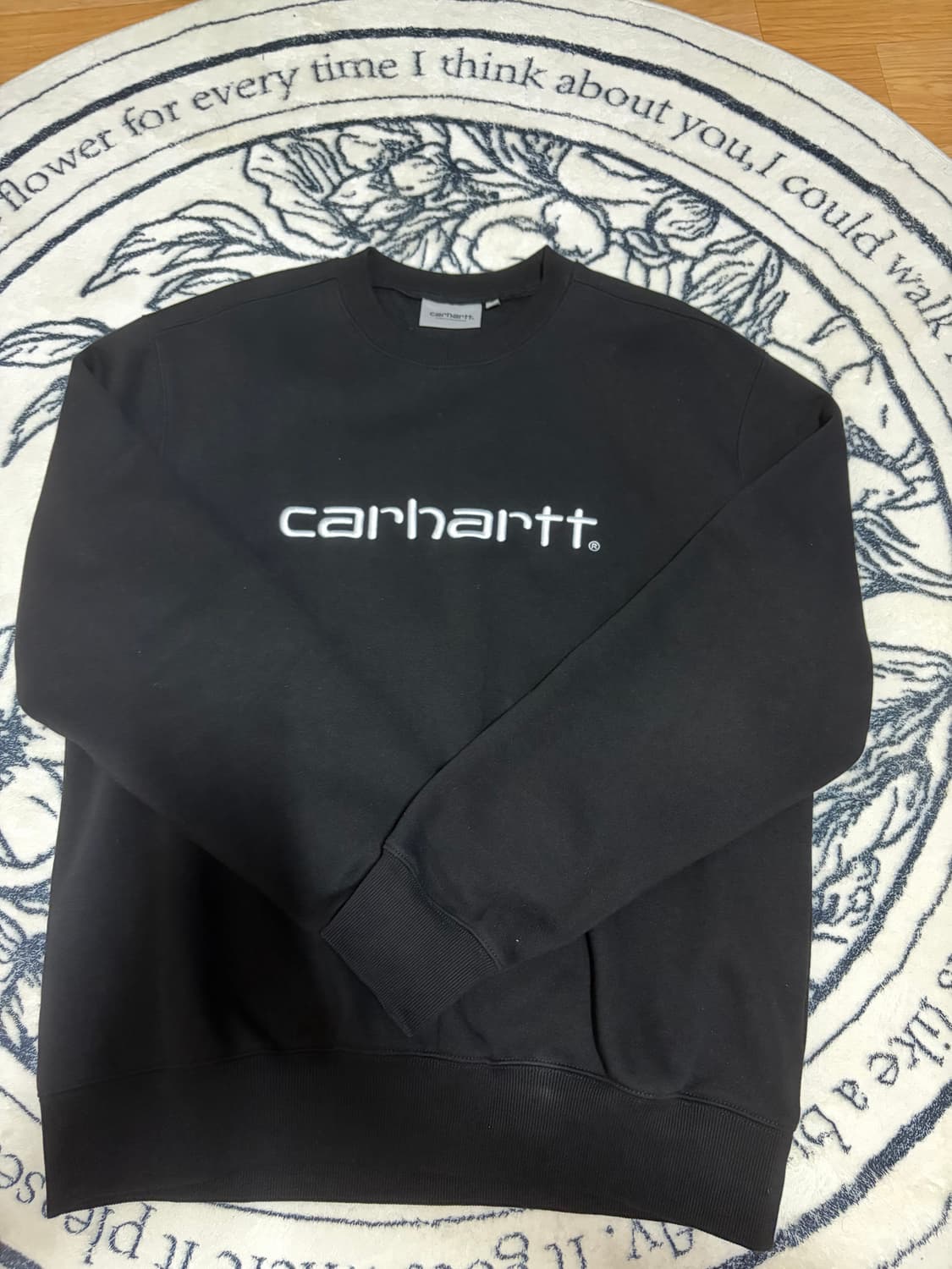 칼하트wip 맨투맨 블랙 M 상품이미지1