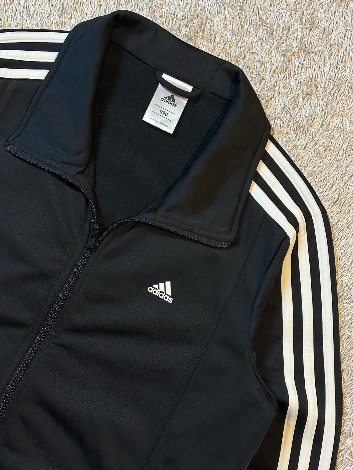 아디다스 ADIDAS 삼각로고 트랙탑 져지 블랙 상품이미지2