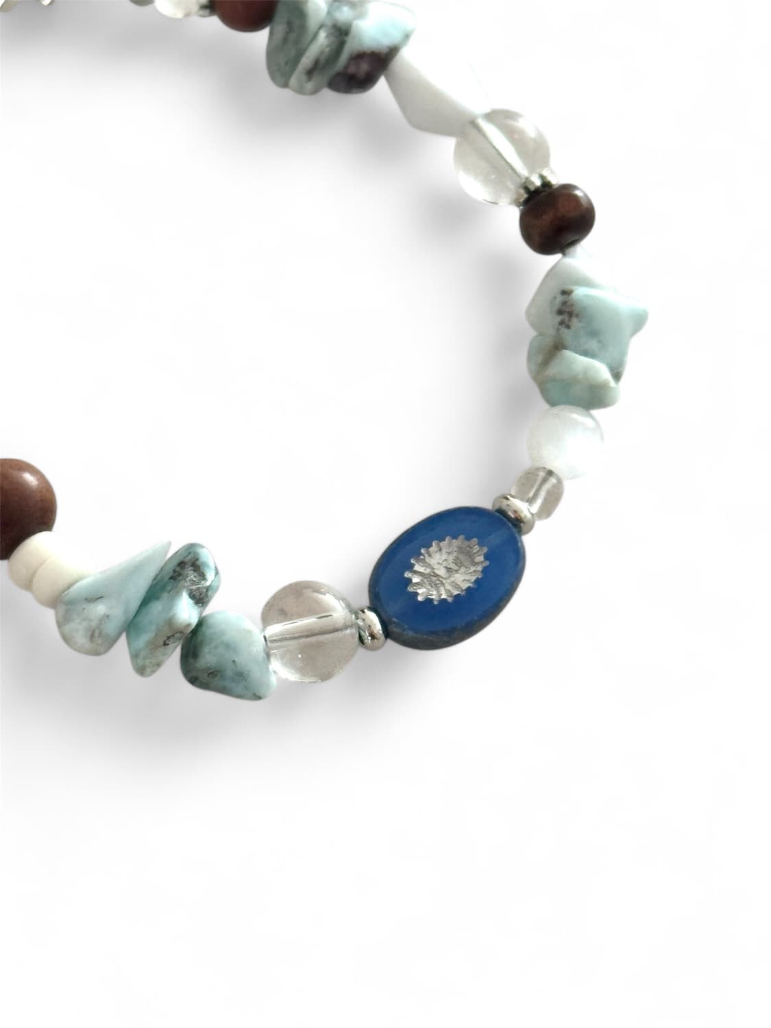 블루 라리마 마레 원석 팔찌 상품이미지2