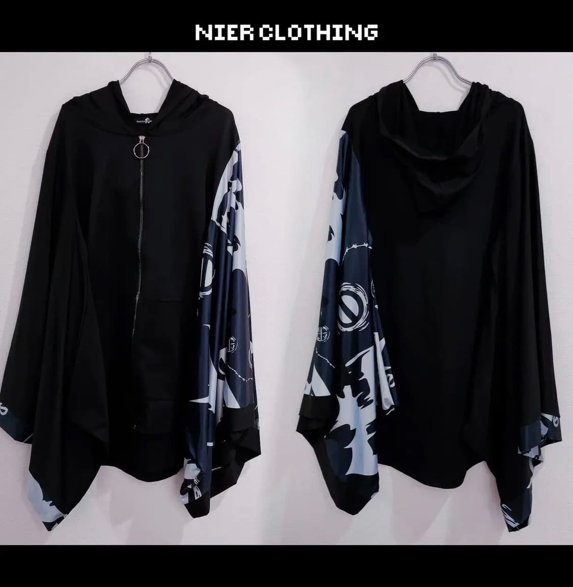 NieR Clothing STRETCH 기모노 후드집업아우터 상품이미지1