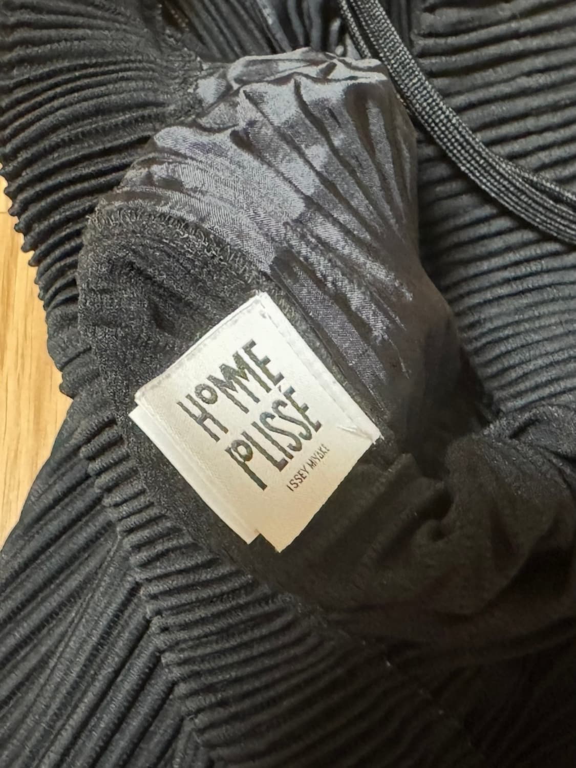 [1] 옴므플리세 조거 팬츠 블랙 JF129 상품이미지3