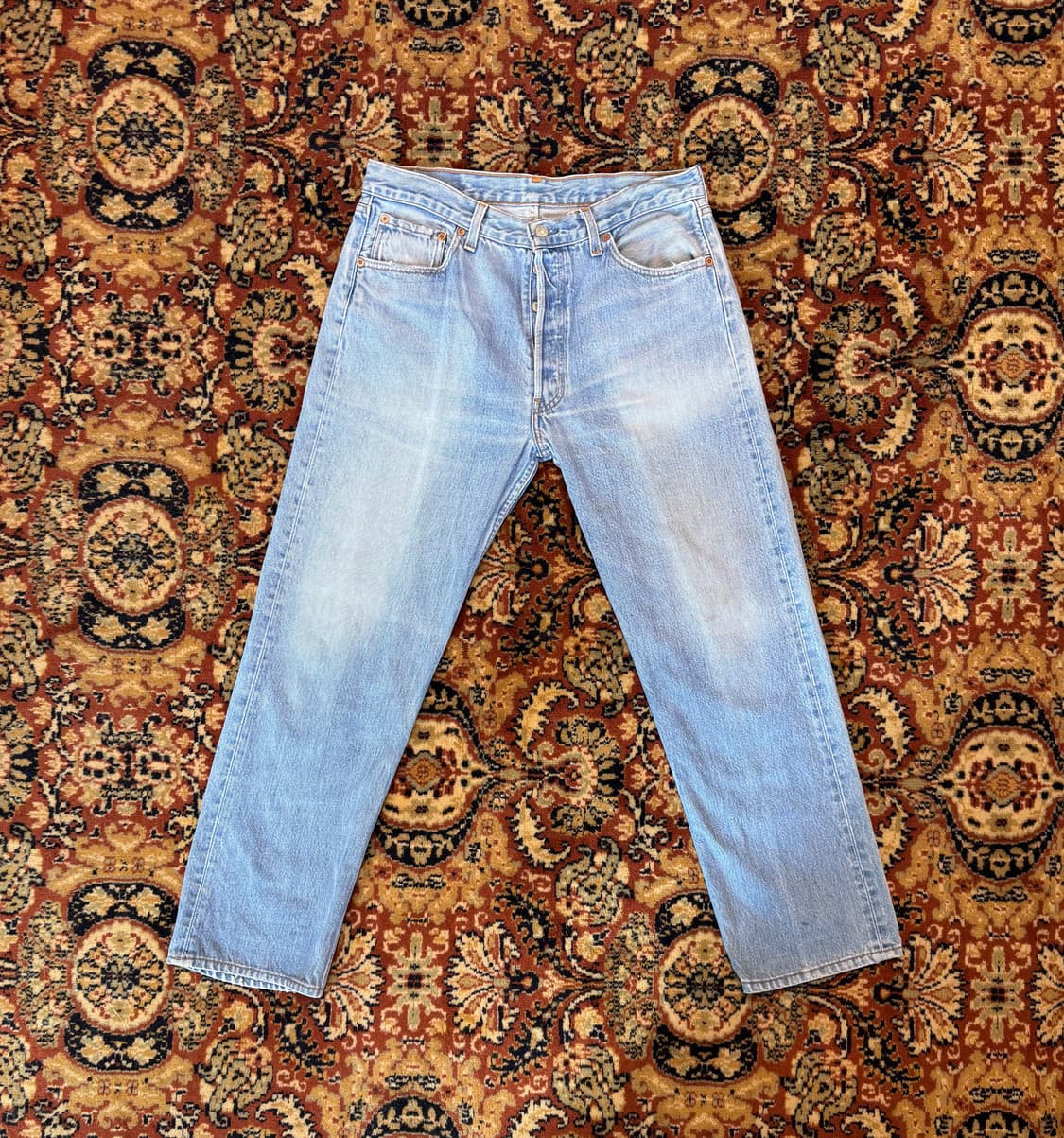 90s usa 빈티지 리바이스 501 데님 34(32~33) (579) 상품이미지1