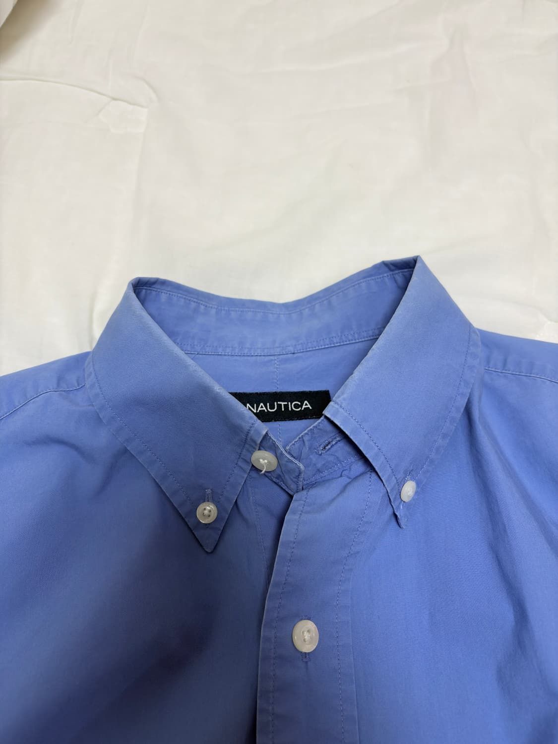 아키오 하세가와 AH.H 가토 농원 별주 블루 셔츠 상품이미지8