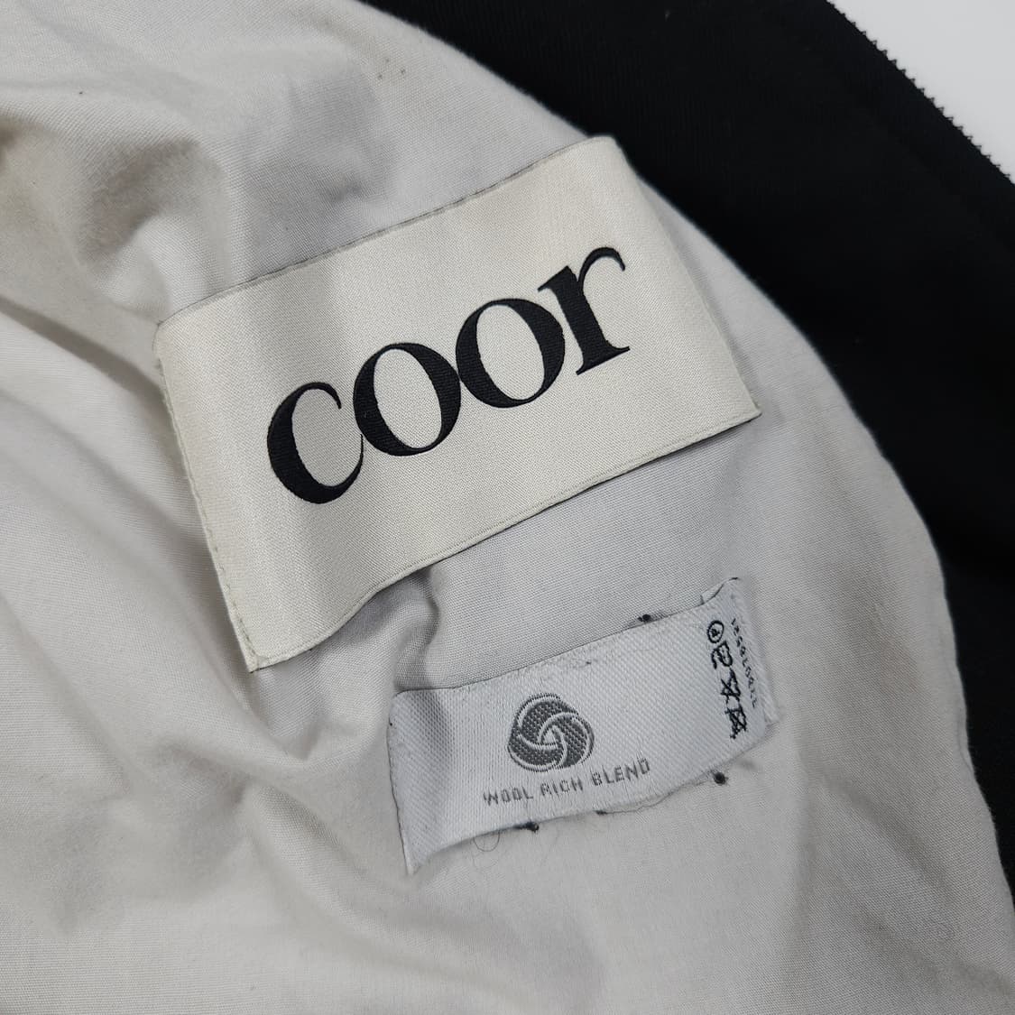 coor 쿠어 블루종 자켓 블랙 상품이미지5