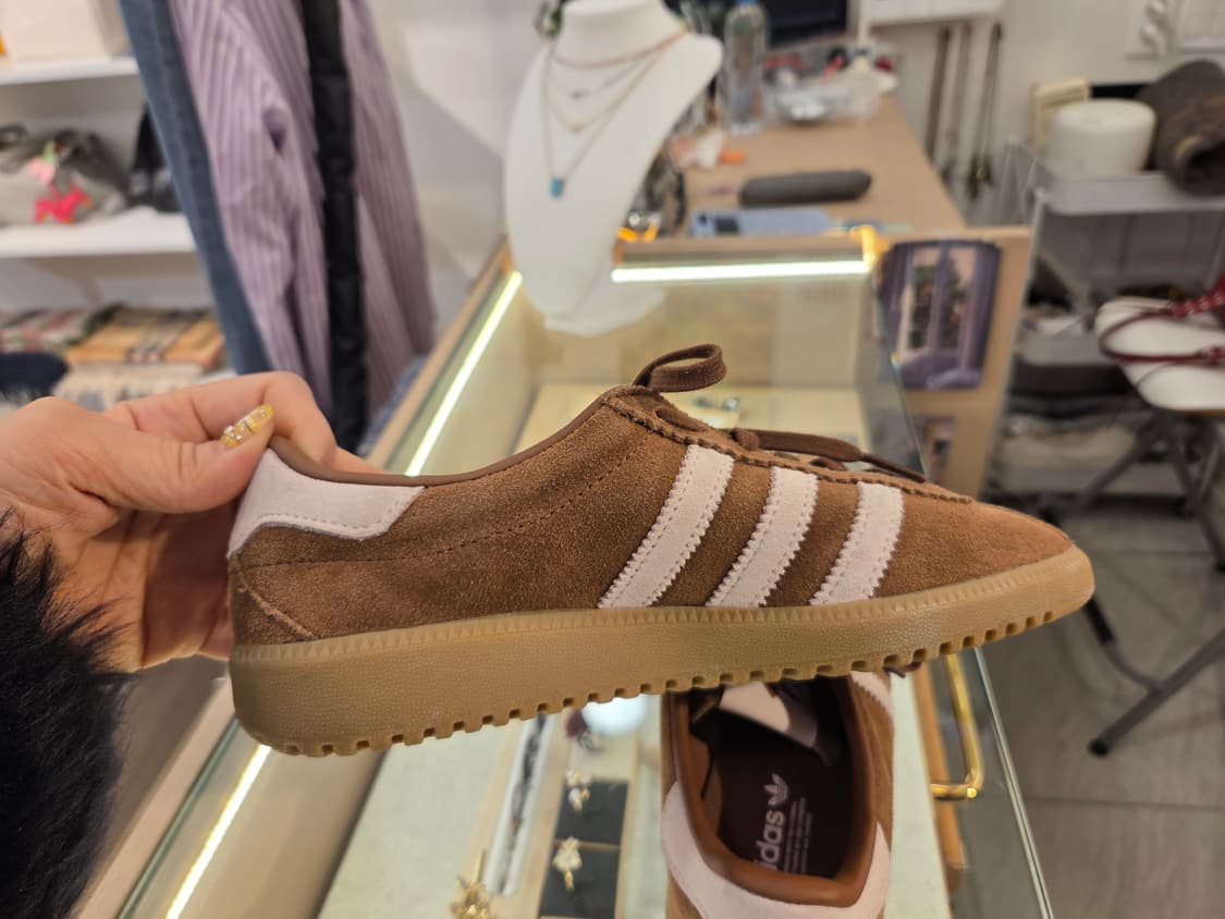 아디다스 버뮤다 프리러브 (브라운 핑크) 230 상품이미지4