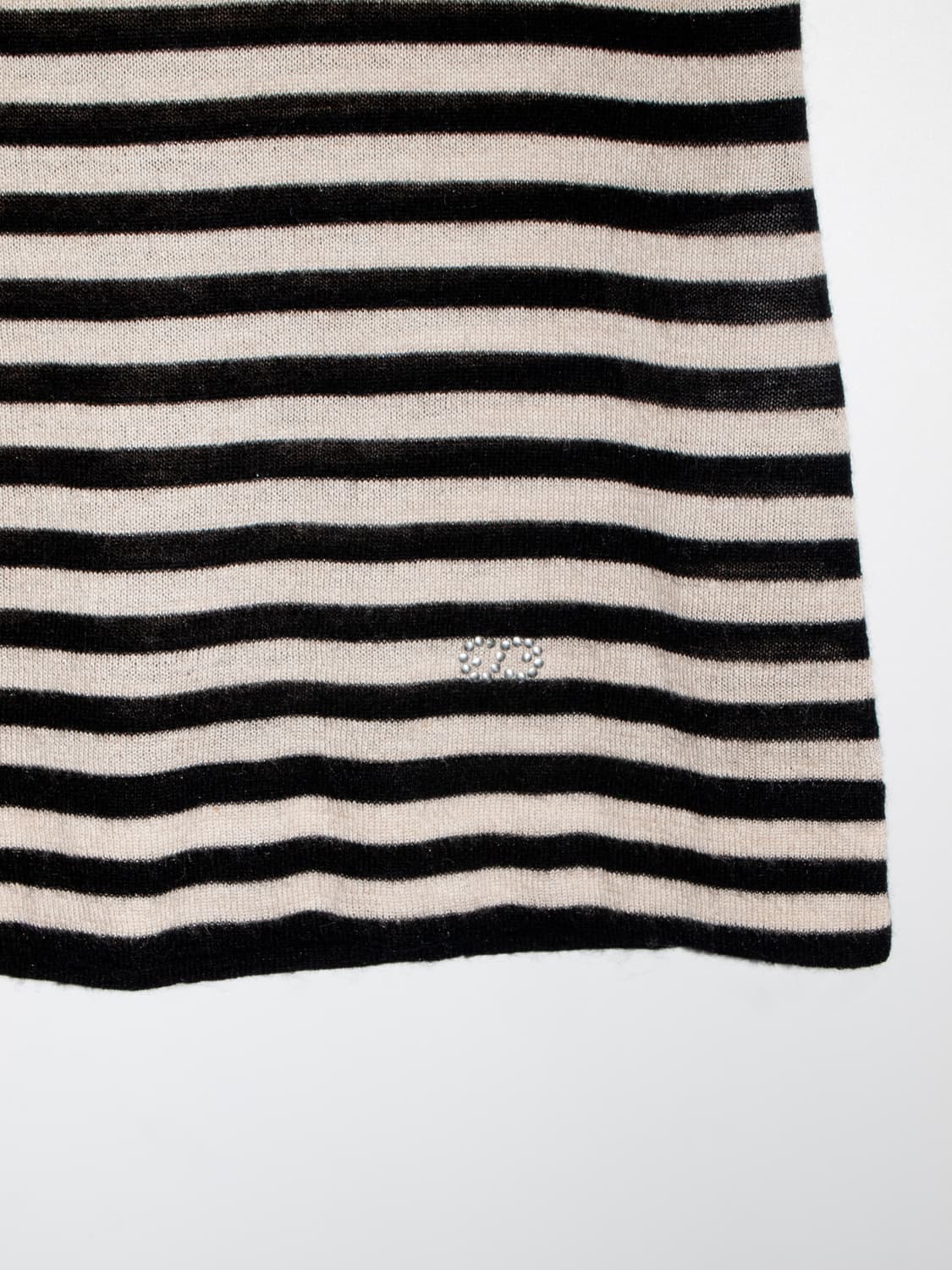 Silk Cashmere Stripe Sleeveless Top 상품이미지5