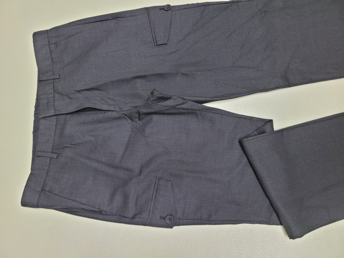 엠폴햄 Em Polham 남자 사이드포켓 울 슬랙스 31 다크그레이 상품이미지3