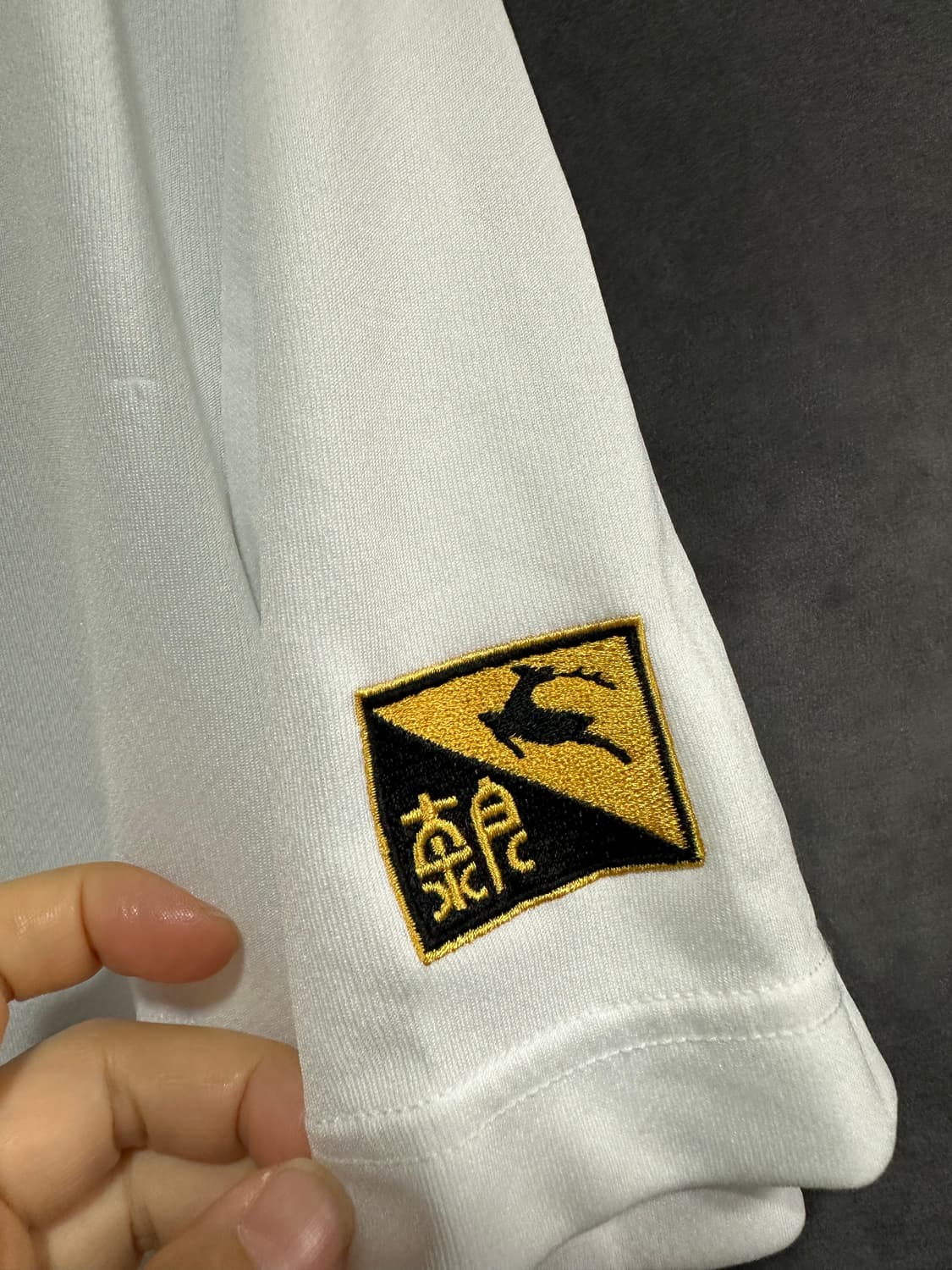 미즈노(Mizuno) 나라(NARA) 자수 로고 기능성 반팔 카라티 XL 상품이미지3