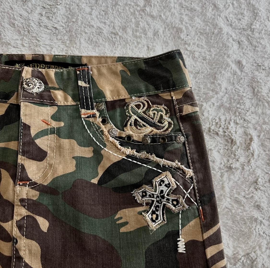 레드페퍼 카모 대장 미니스커트 상품이미지5