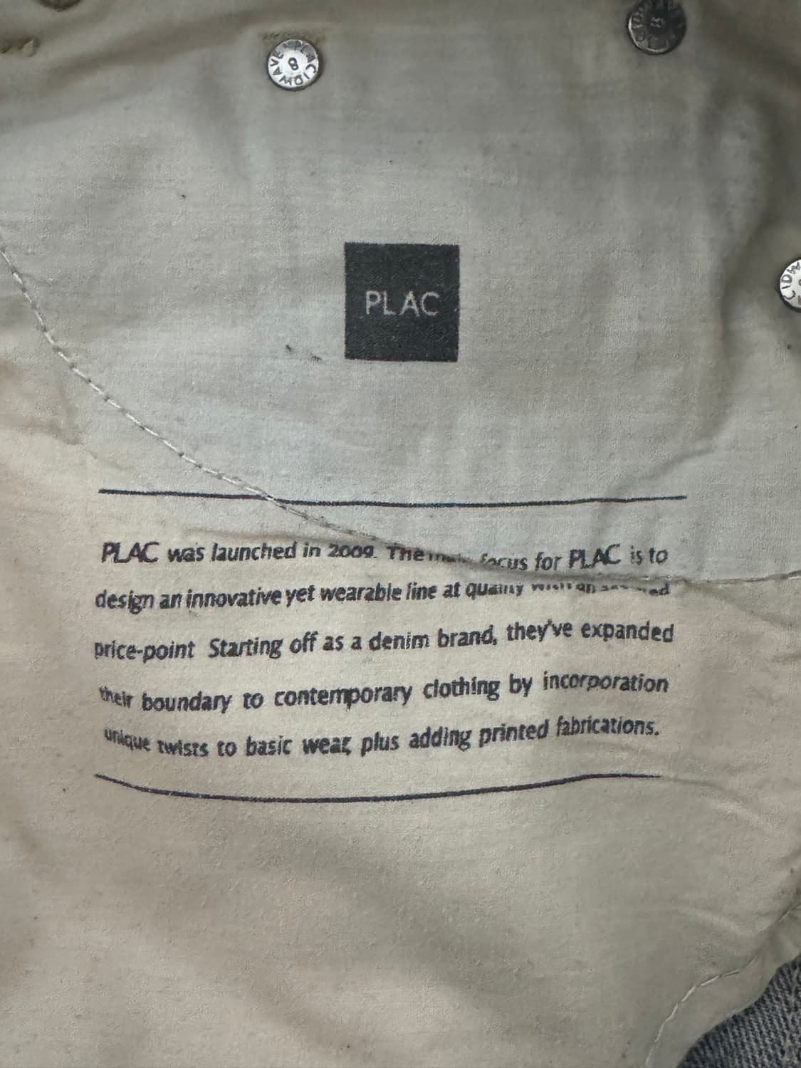 PLAC 와이드 데님 숏팬츠 (31) 상품이미지4