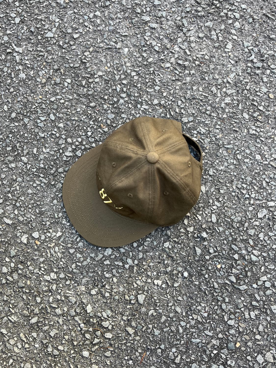 MMLG 87 logo cap khaki 상품이미지2