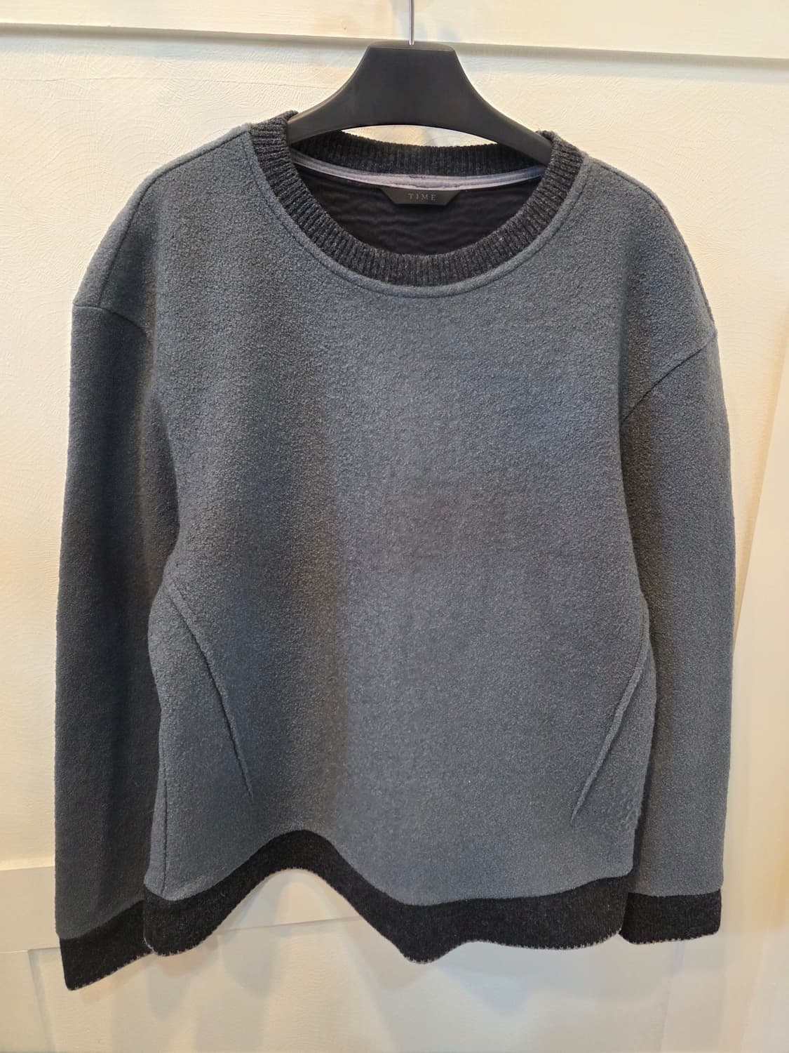 TIME 그레이  모 니트 티셔츠 상품이미지2
