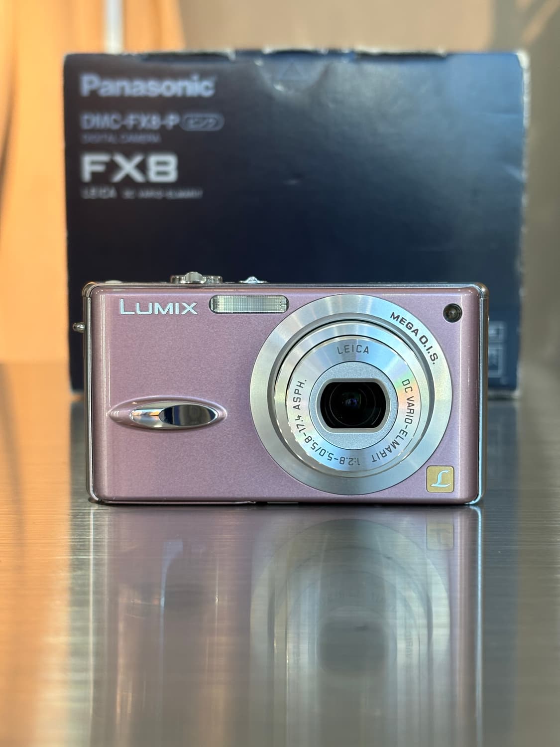 딸기우유/박스O)파나소닉 루믹스 DMC-FX8 핑크 빈티지디카 상품이미지1