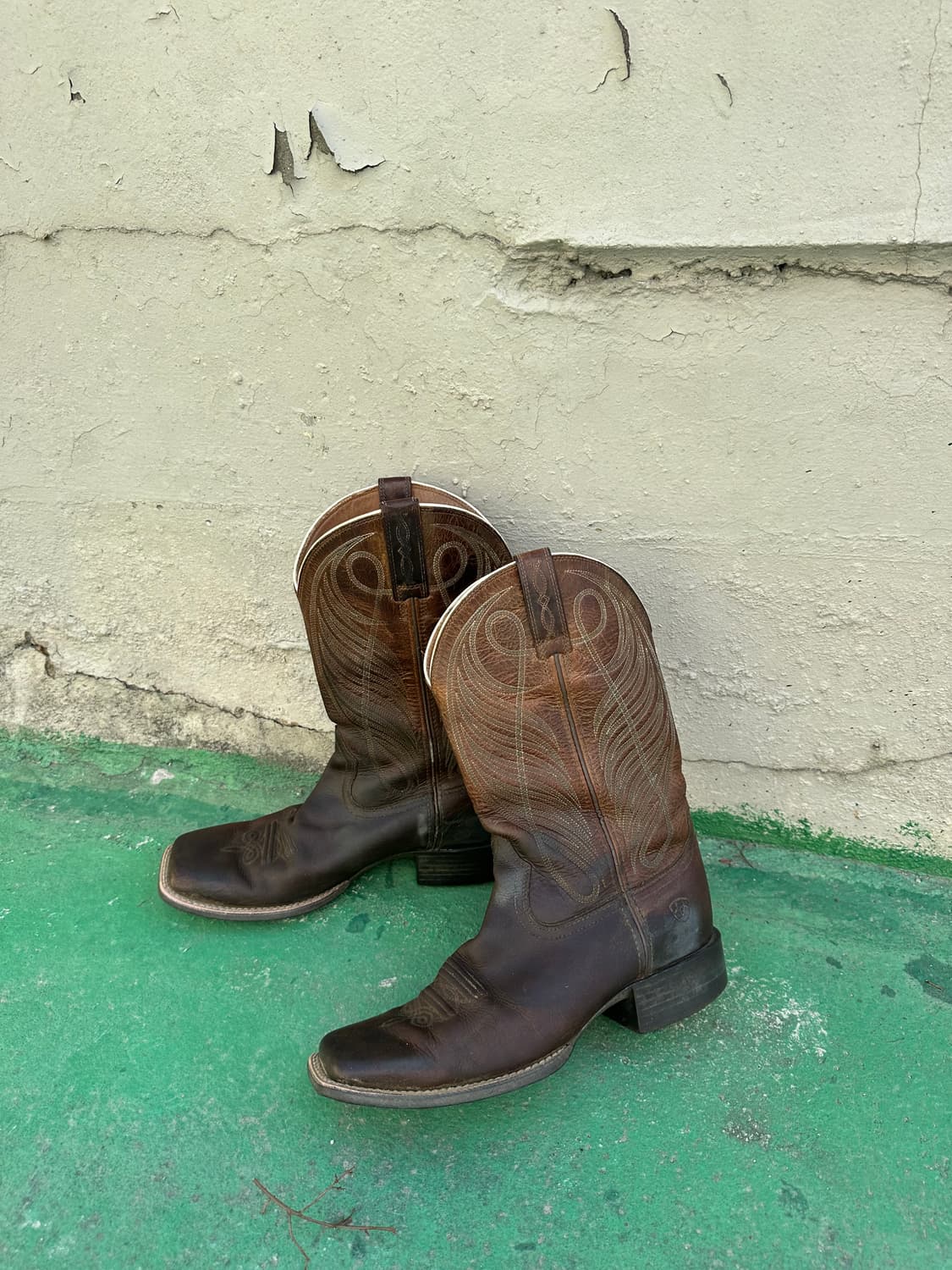 브라운 카우보이 웨스턴 부츠 상품이미지3