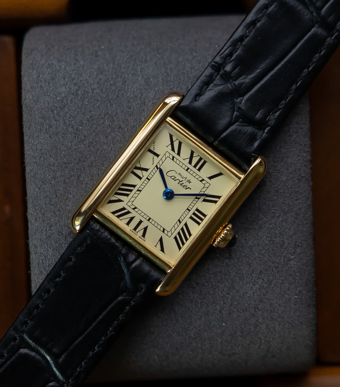 까르띠에 머스트 탱크 sm 쿼츠 빈티지 시계 상품이미지1