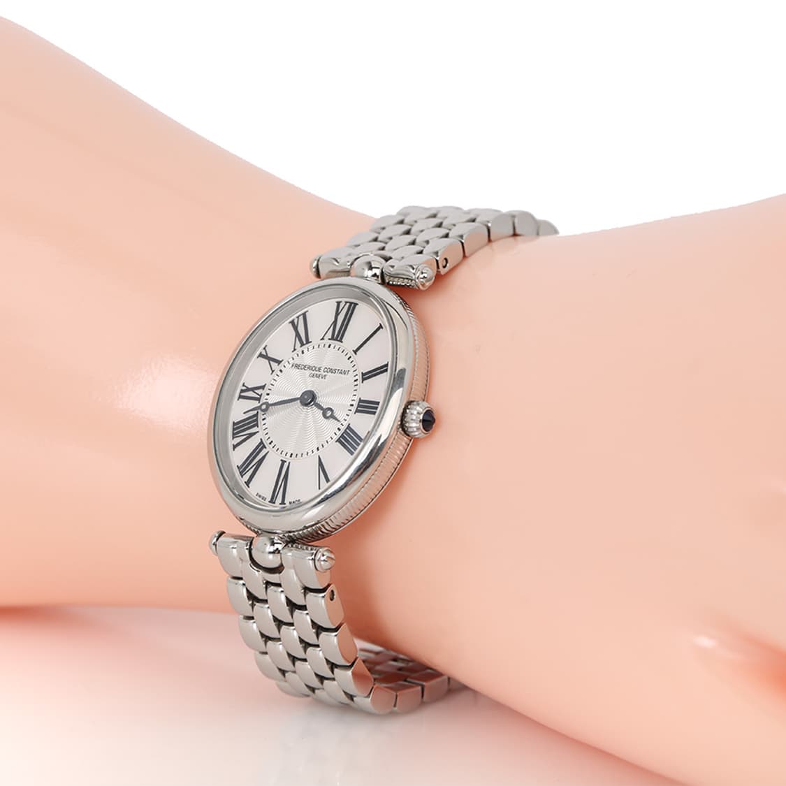 프레드릭콘스탄트 아르데코 오발 워치 스틸 시계 네이플 상품이미지8