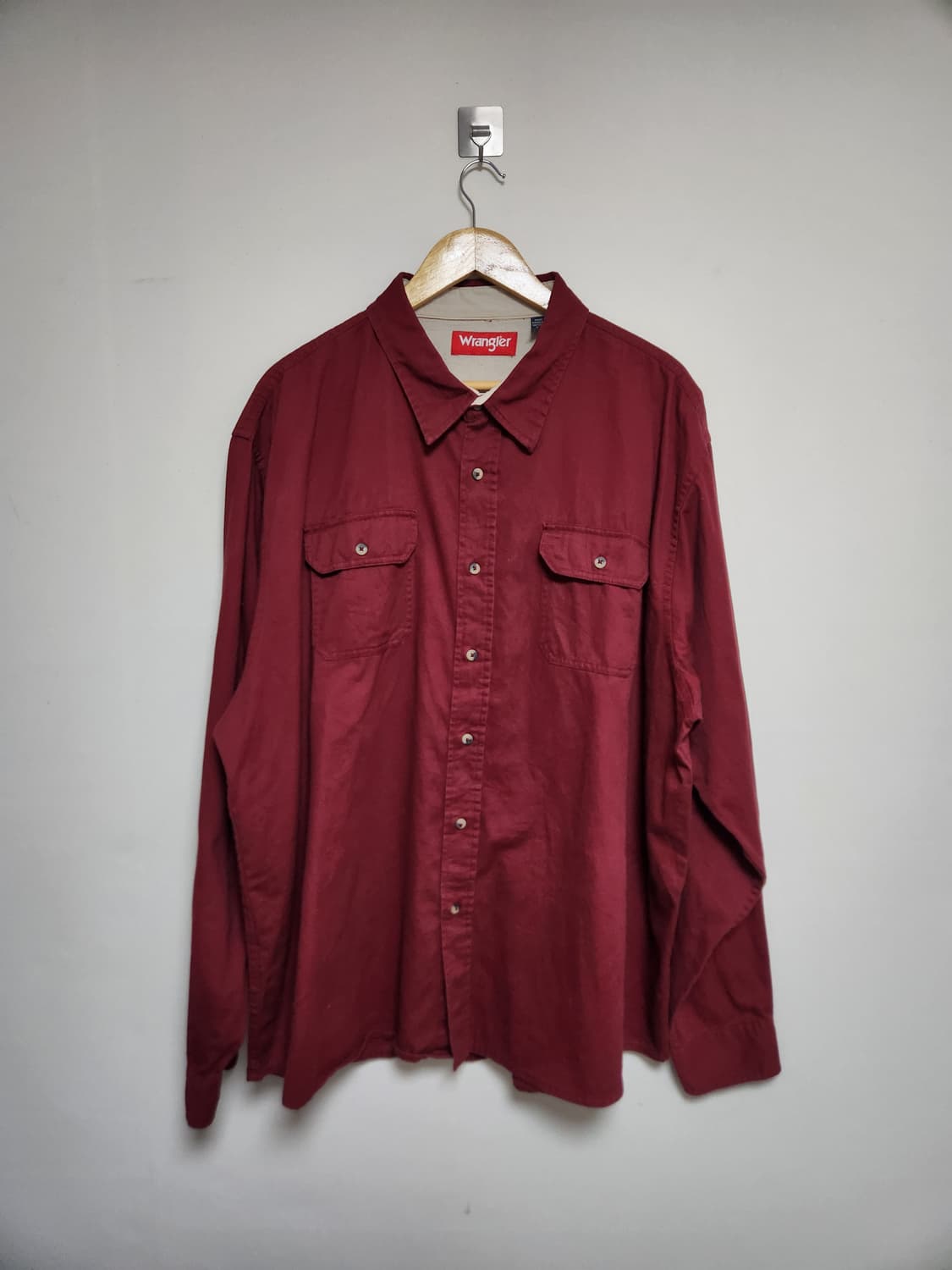 랭글러Wrangler 코튼 워크 셔츠 2XL - S88 상품이미지1