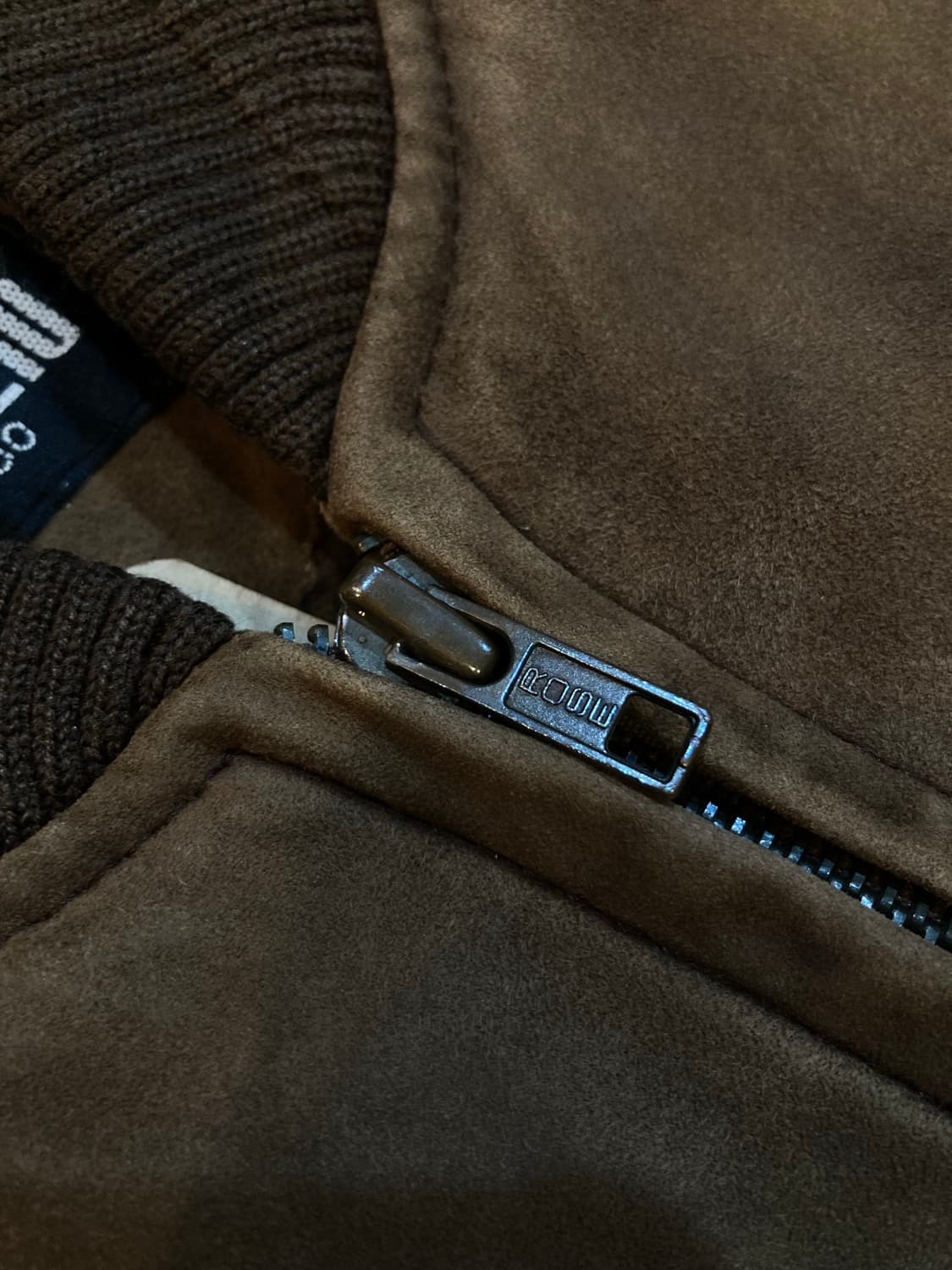 vtg 램스킨 스웨이드 봄버 상품이미지6