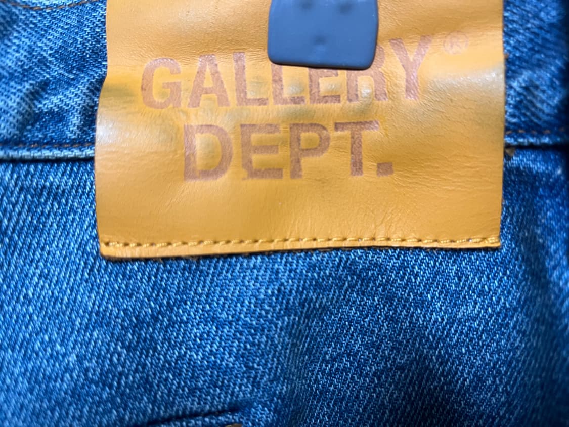 34) 갤러리 디파트먼트 gallery dept zip denim 데님 상품이미지3