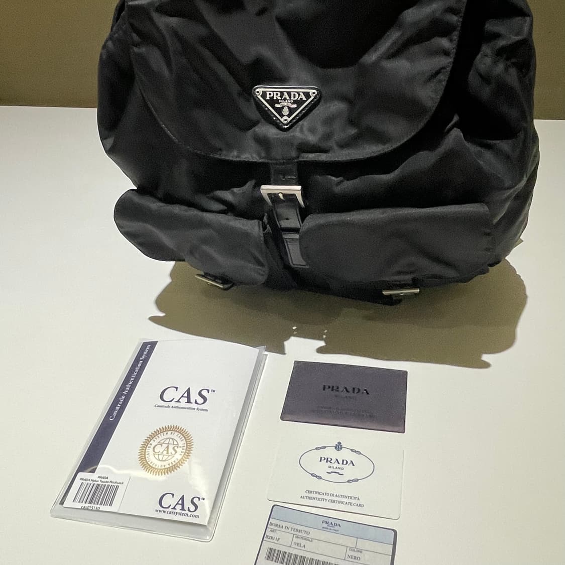 [정품/S급] 프라다 리나일론 백팩 스몰사이즈 상품이미지4