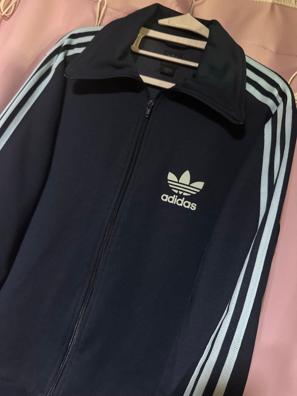 아디다스져지 아디다스 유로파 네이비 하늘 트랙탑 불꽃져지 파이어버드 희귀 상품이미지1