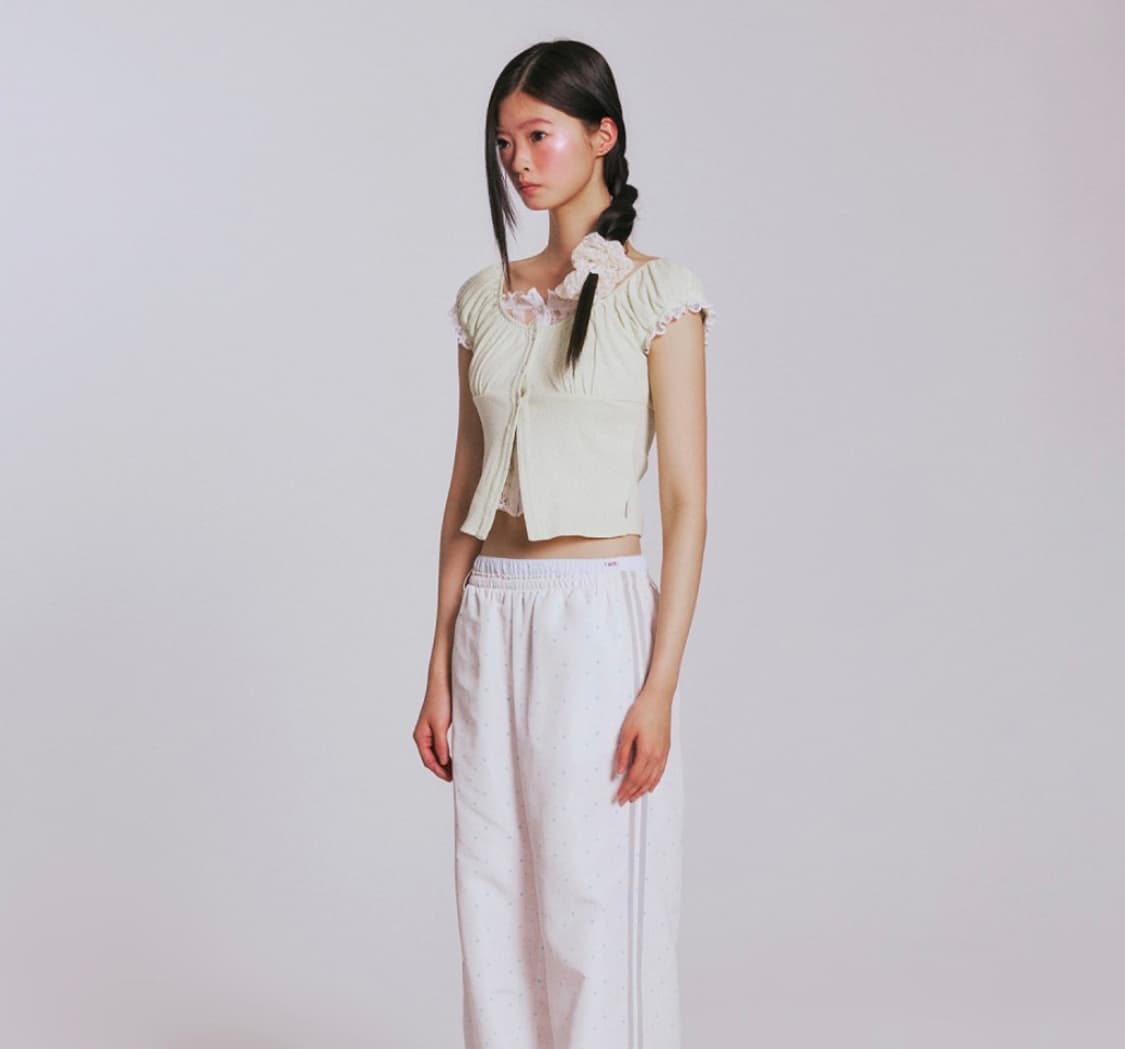 유희 LAYERED BLOUSE 블라우스 옐로우 상품이미지4