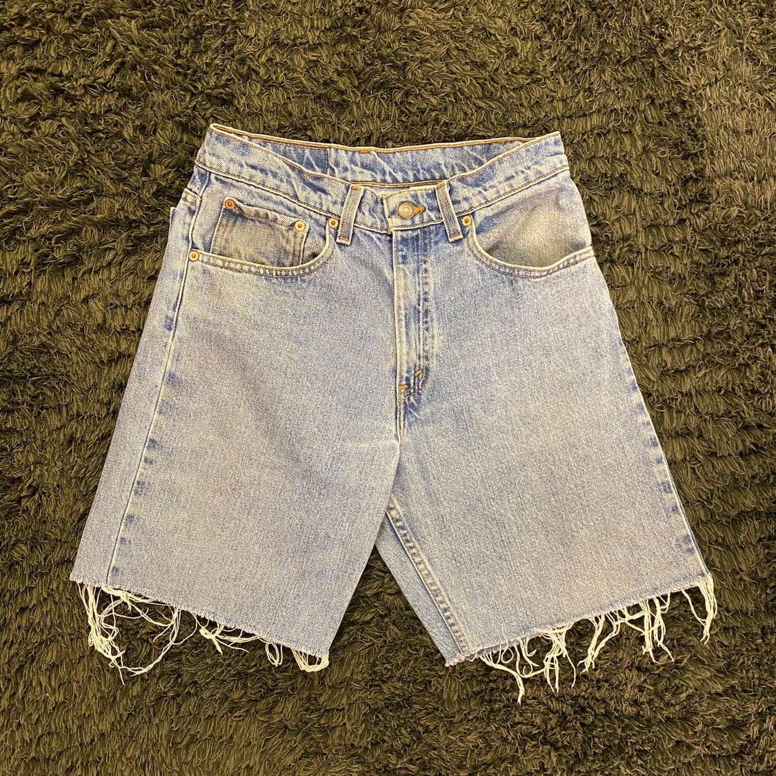 (30inch) 90s 빈티지 리바이스 데님 청 반바지 상품이미지6