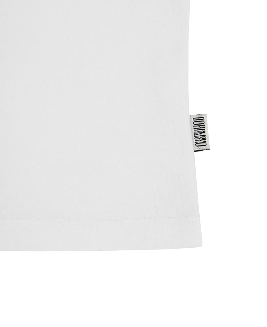 보헤미안서울 베이직 라운드 넥 화이트 상품이미지4