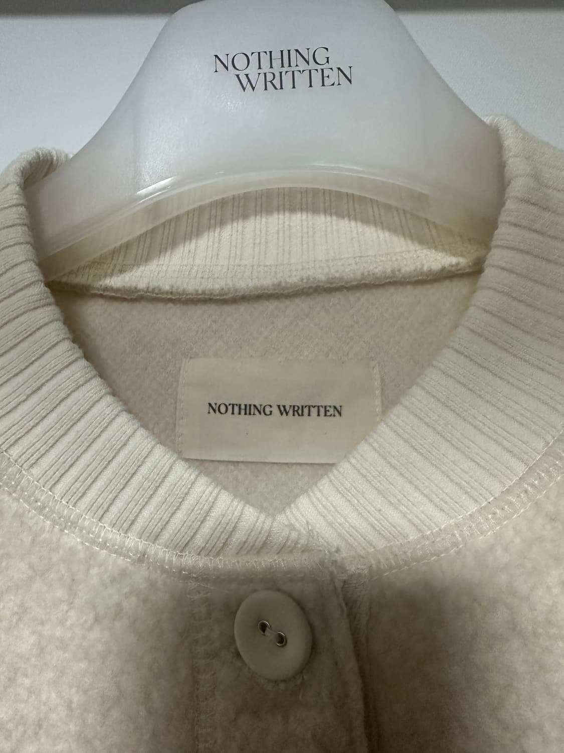 낫띵리튼 Alpaca wool raglan jumper (Ivory) 상품이미지5