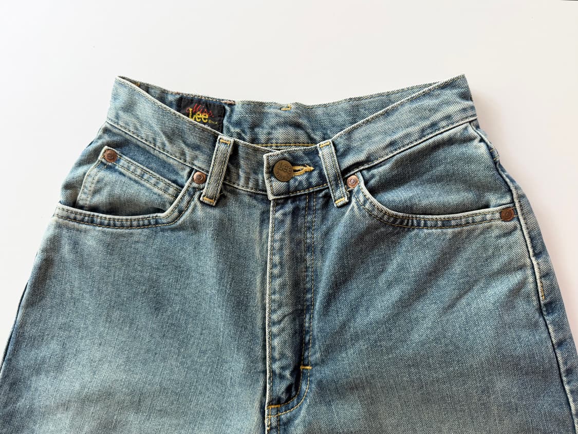 Lee 7201 데님 28 (하이웨스트 스타일 실사이즈 22-23인치) 상품이미지8