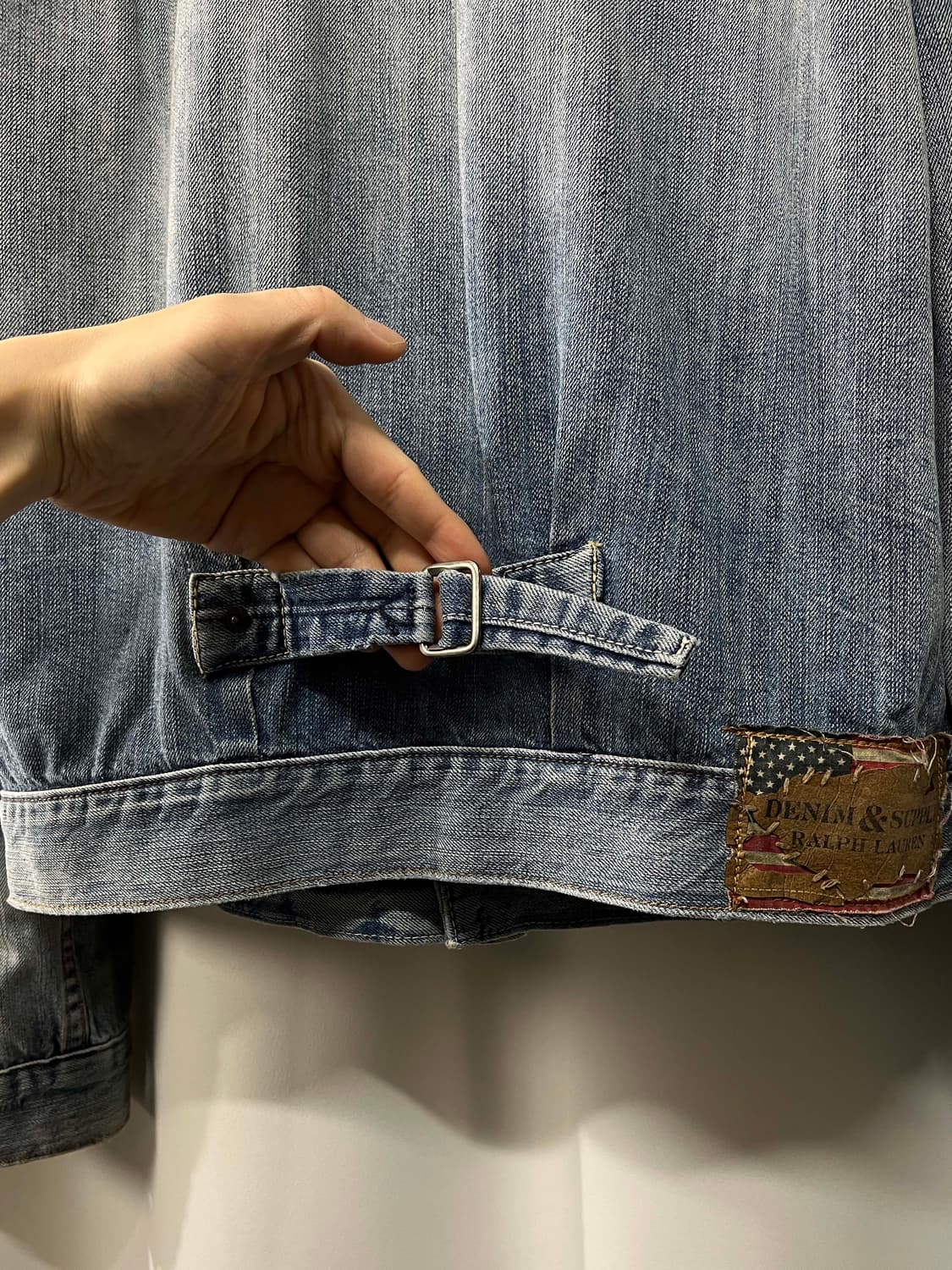 폴로 랄프로린 2type 신치백 데님 트러커 자켓 상품이미지8