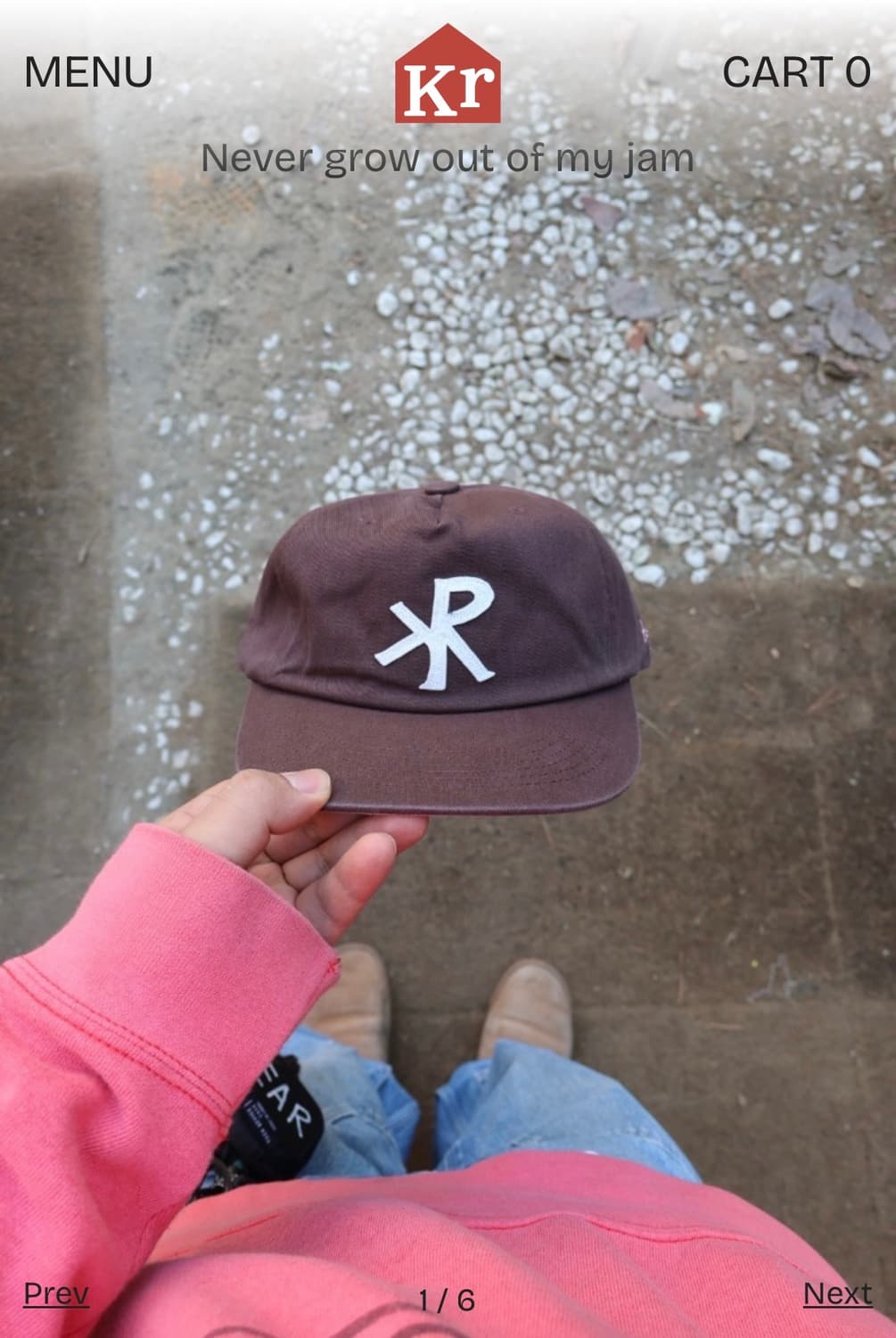 Kracker atelier cap (choco) 상품이미지1