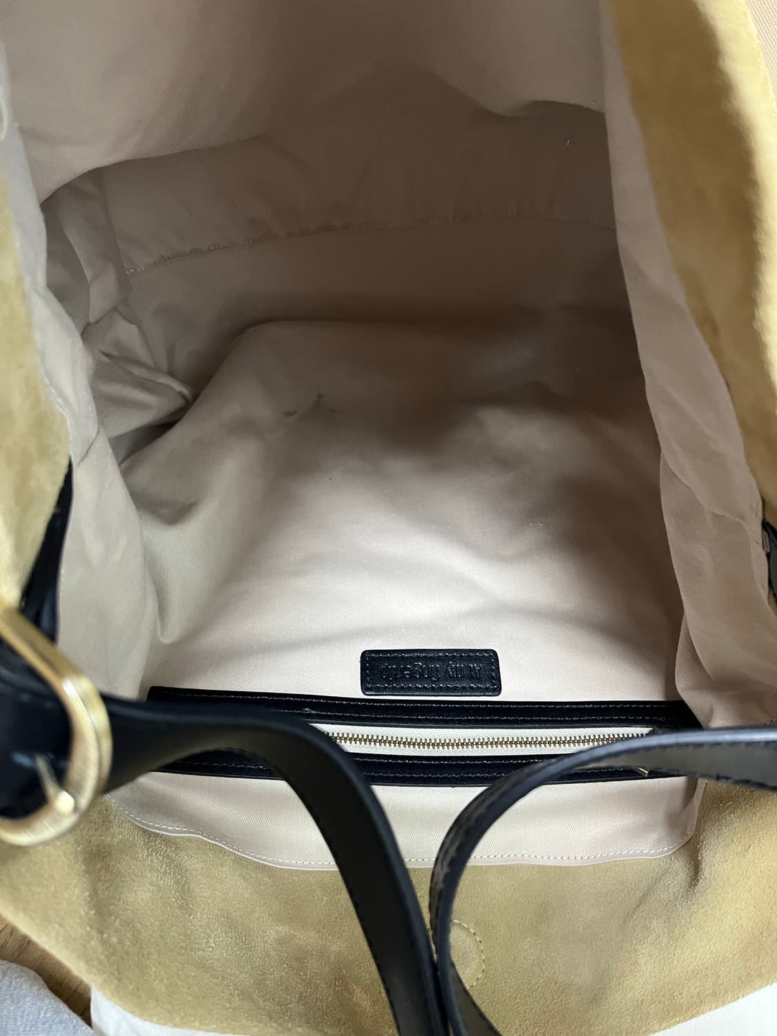 앳마이핑거팁 스웨이드백 Belted Suede Carryall Grand 상품이미지3