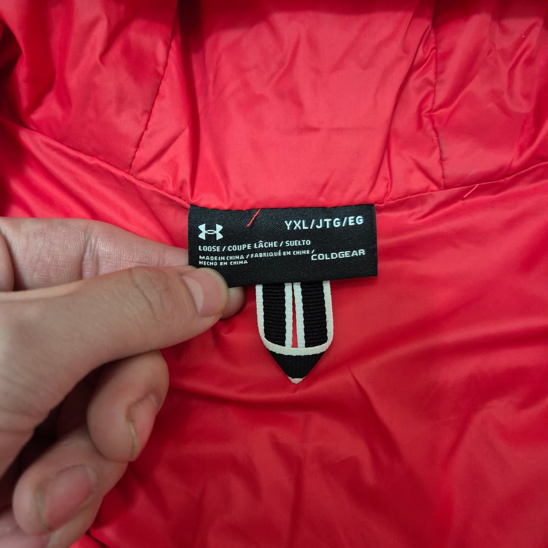 언더아머 주니어 덕다운 스톰 후드 경량패딩 점퍼 (160) 상품이미지7