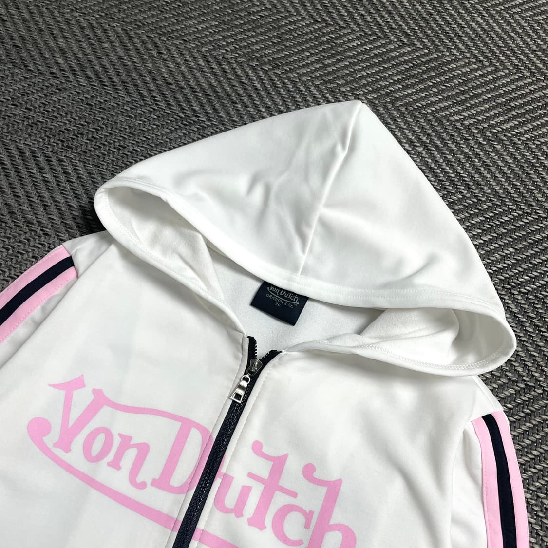 Von dutch 본더치 y2K 올드스쿨 트랙 후드집업o 5667 상품이미지4