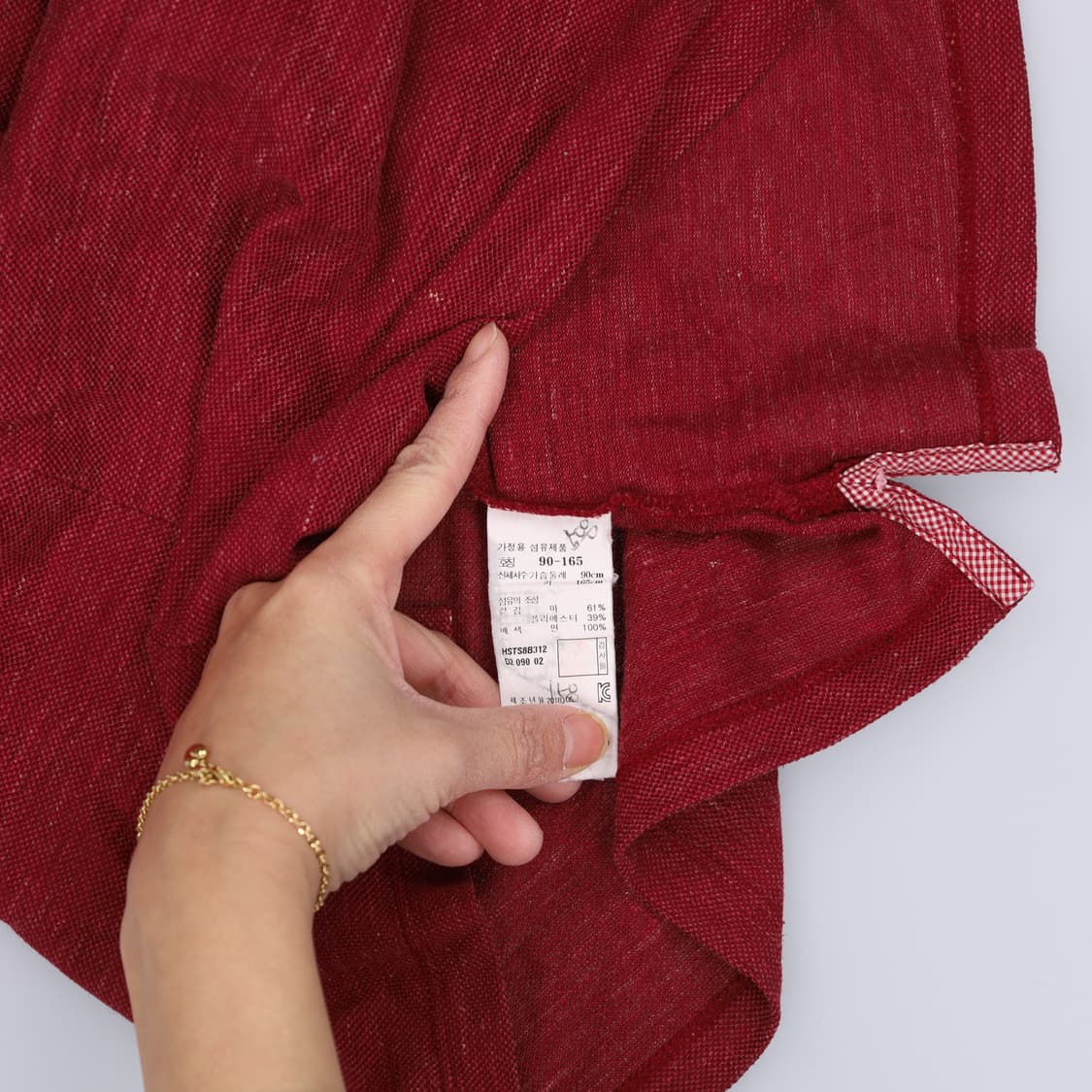 90 헤지스 여성 반팔카라티 0209H1 상품이미지4