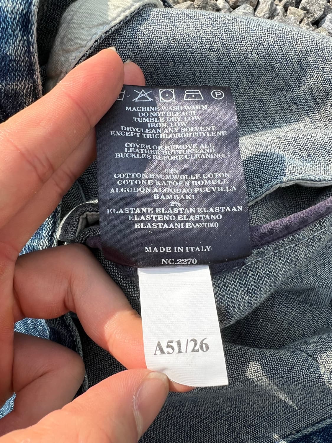 Burberry 버버리 노바체크 디테일 데님자켓 상품이미지6
