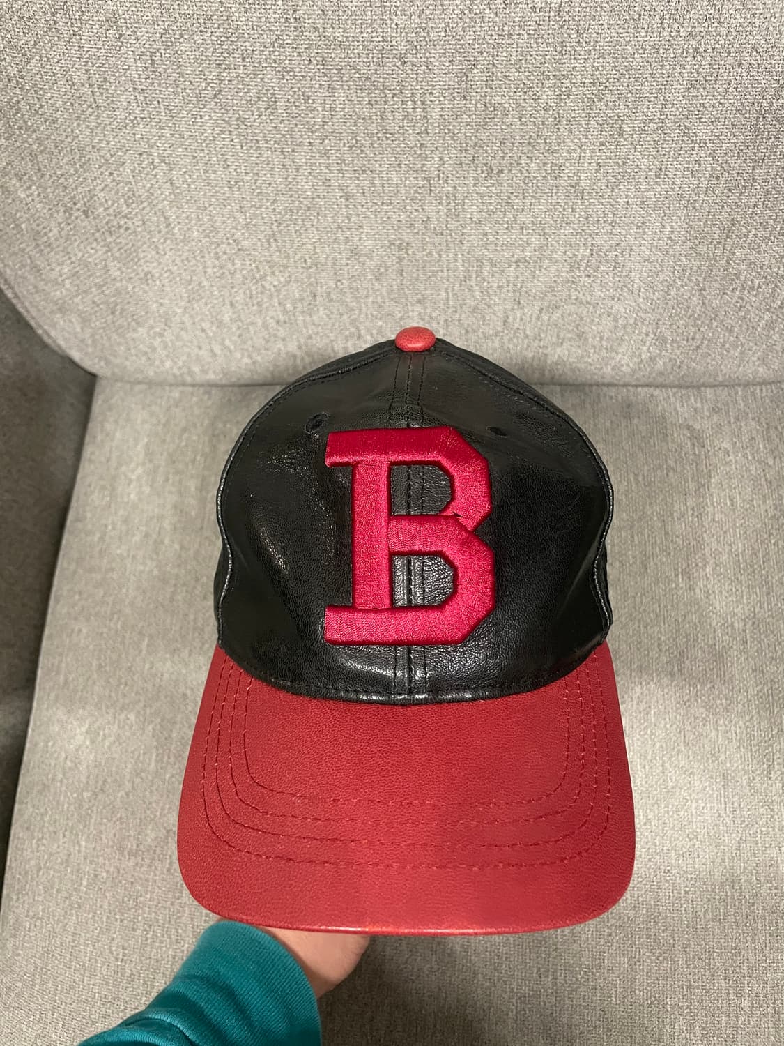 엠엘비 x 쿠퍼스타운 양가죽 볼캡 상품이미지2