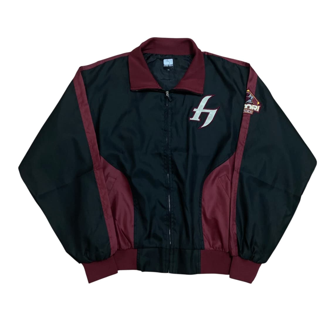 우리 히어로즈 00s 빅로고 올드스쿨 베이스볼 자켓 상품이미지3