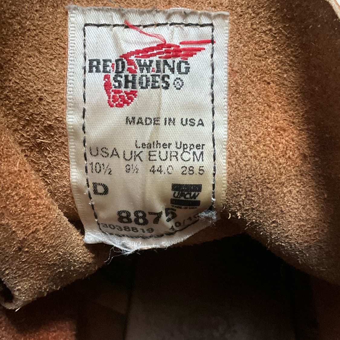 레드윙 6인치 목토 각인 285 상품이미지10