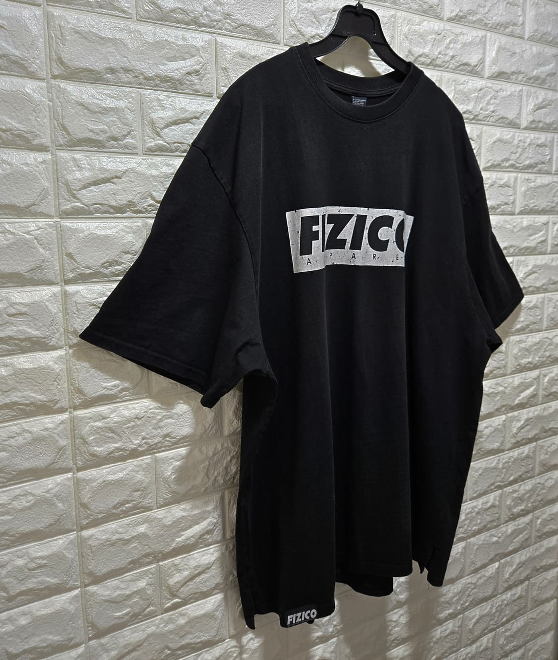 피지코 FIZICO 짐웨어 오버핏 반팔티 105~115 상품이미지4