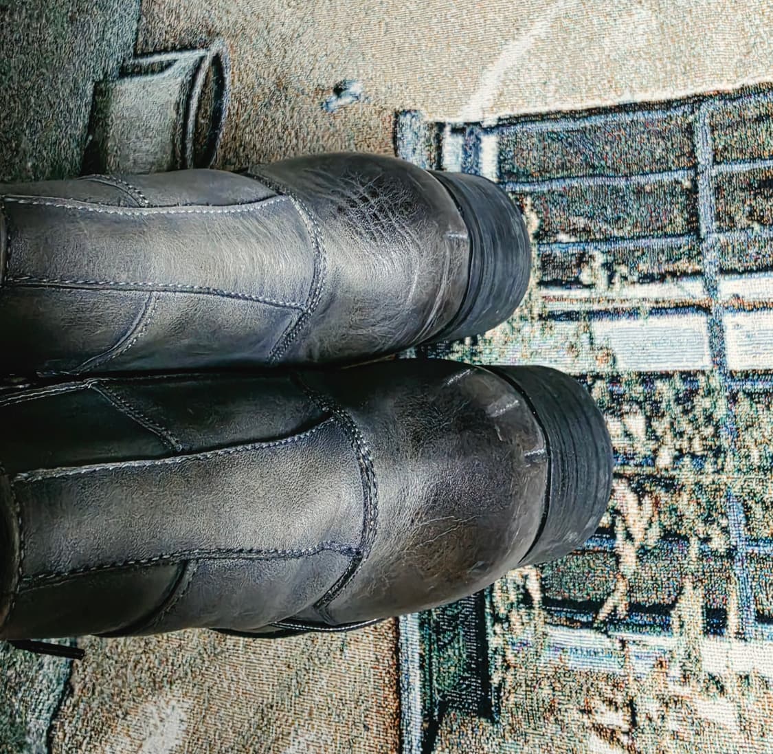 훕데두 레이스 스루 부츠 상품이미지5