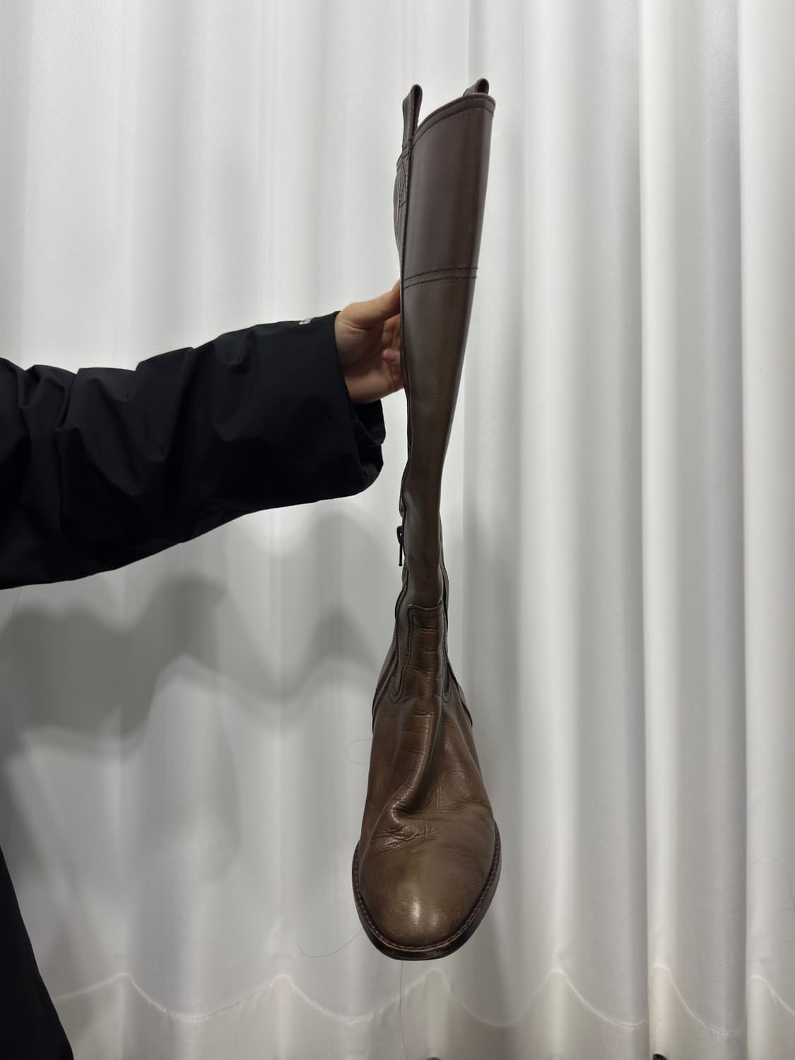 ana brown leather boots 상품이미지5