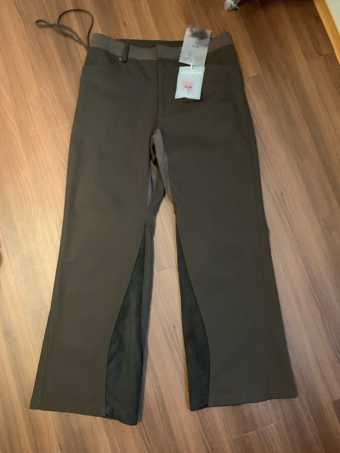 엑슬림 ep.9 02트라우저 브라운 상품이미지2