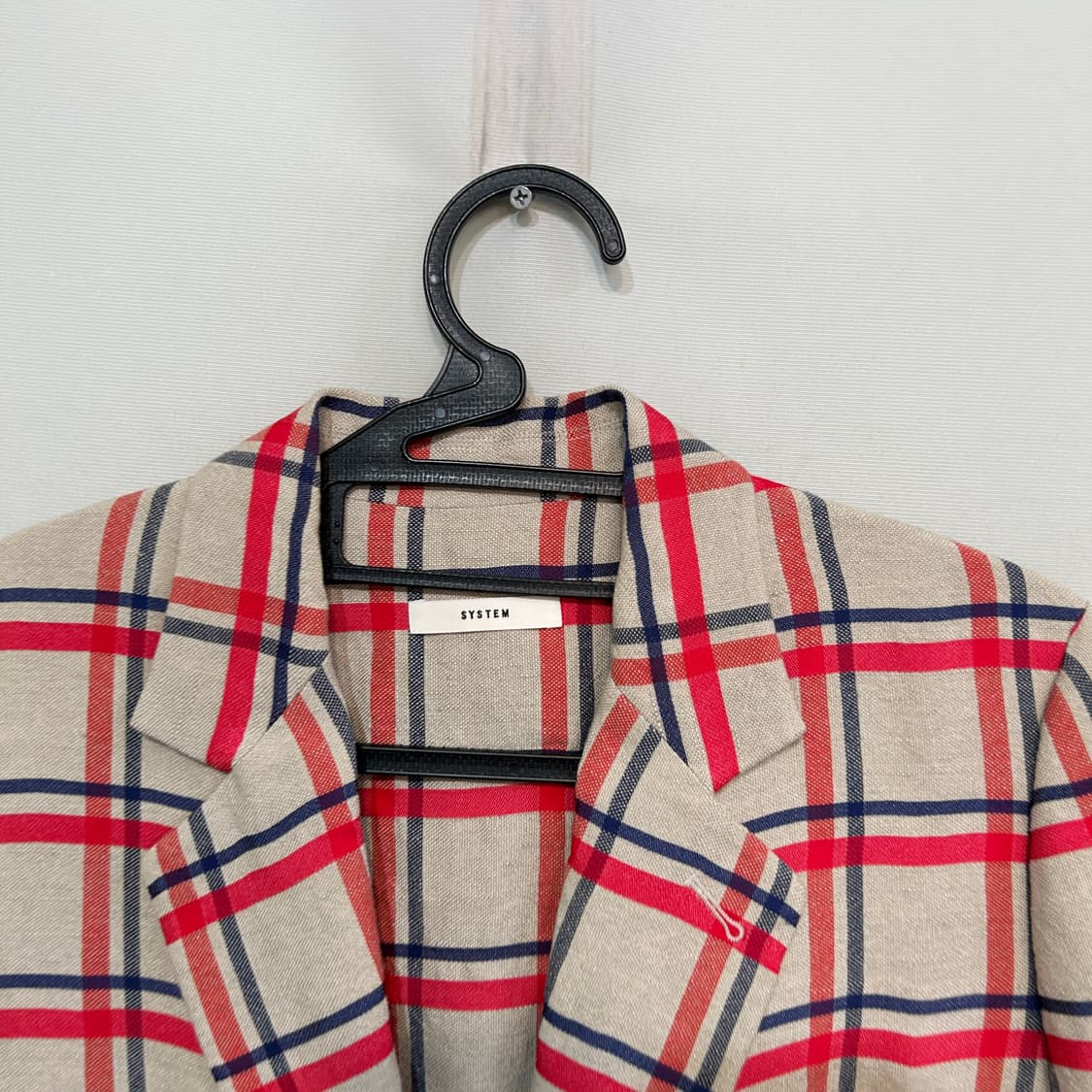 한섬 시스템 봄 체크 자켓 55 상품이미지2