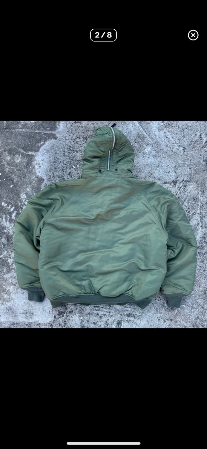 [XL] 알파인더스트리 N2B 항공점퍼 상품이미지2