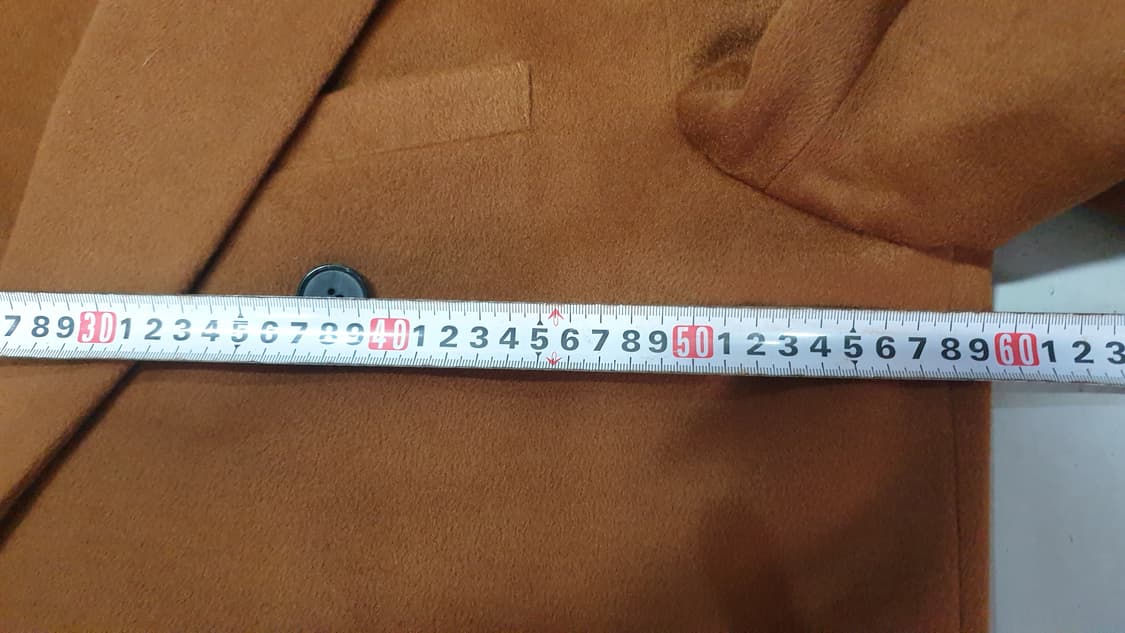 DECOROSO 브라운 더블 롱코트 XL 상품이미지5